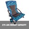 Snow Joe Bliss Hammocks Collapsible Beach Chair W Cup Holder BBC-353-BF - alternate 4